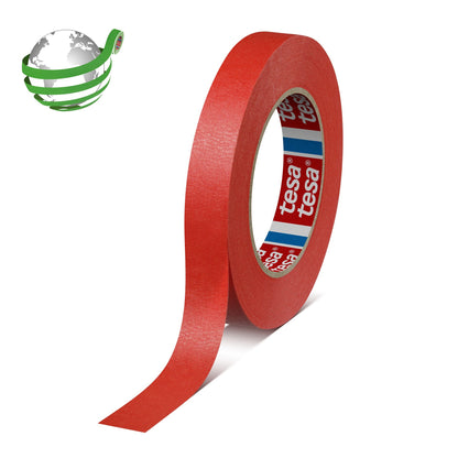tesakrepp 4328 Premium-Abdeckband rot, 50 m x 9 mm