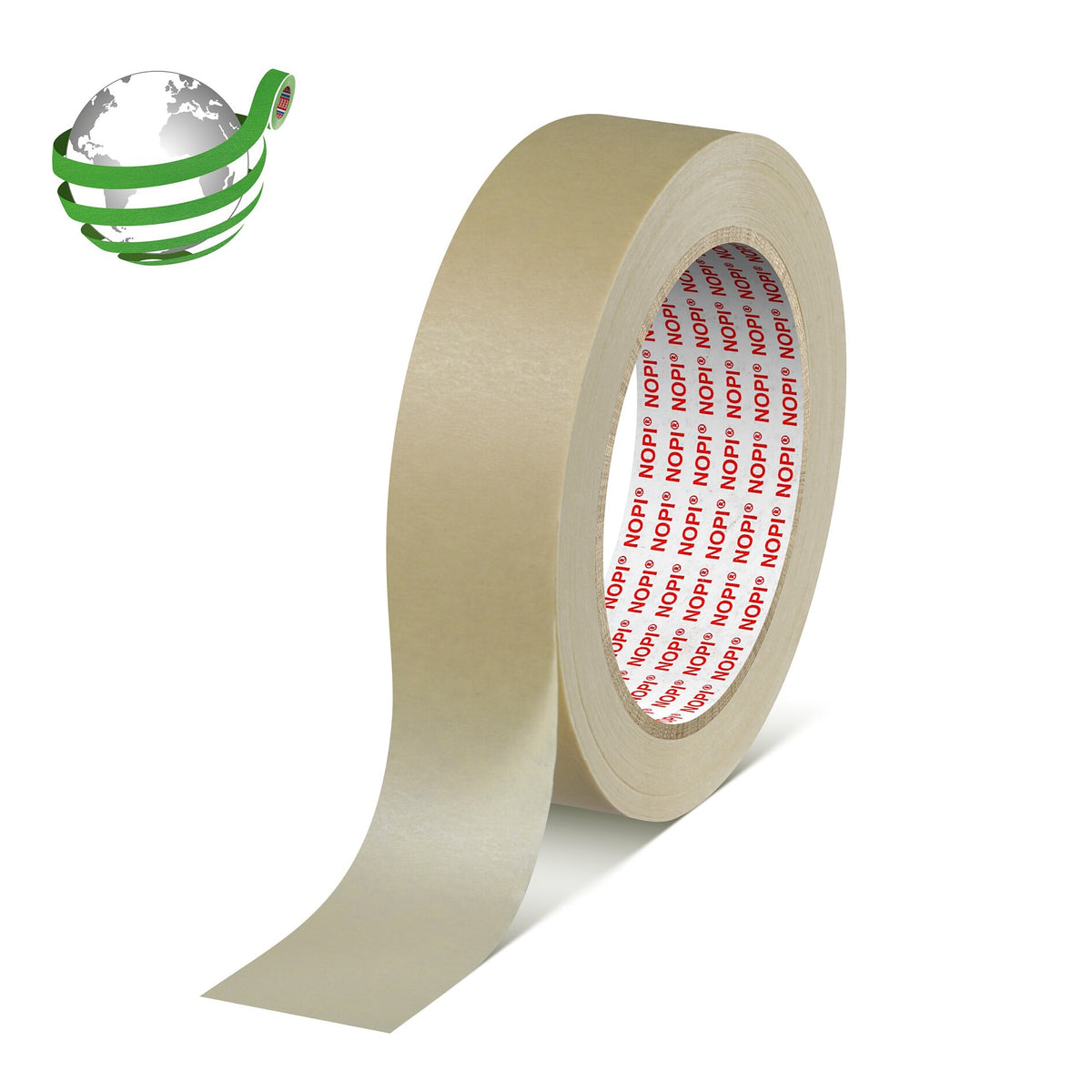 tesa NOPI 4349 Allzweckband, hellbeige 50 m x 30 mm
