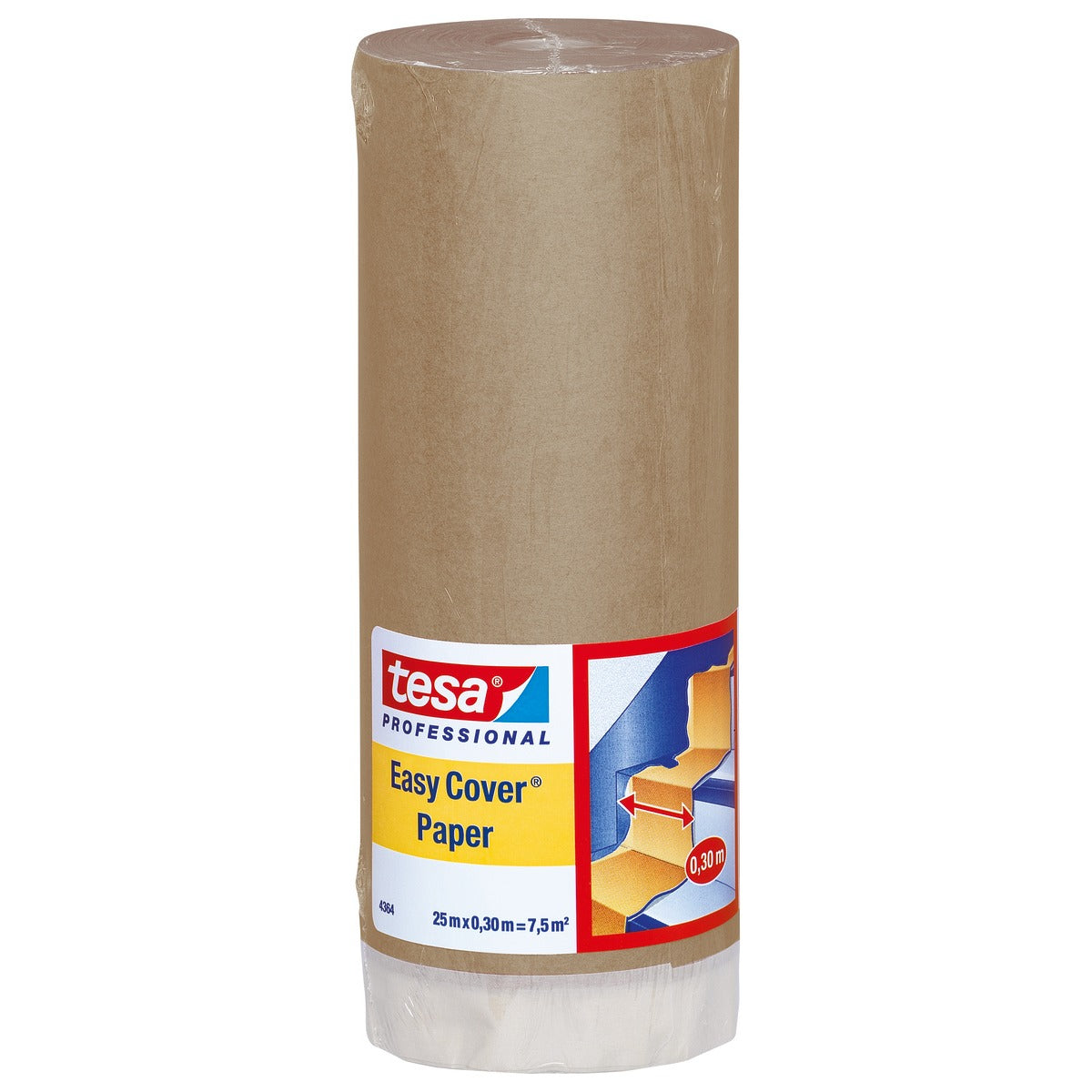 tesa Professional 4364 Easy Cover Universal Papier braun, 25 m x 300 mm