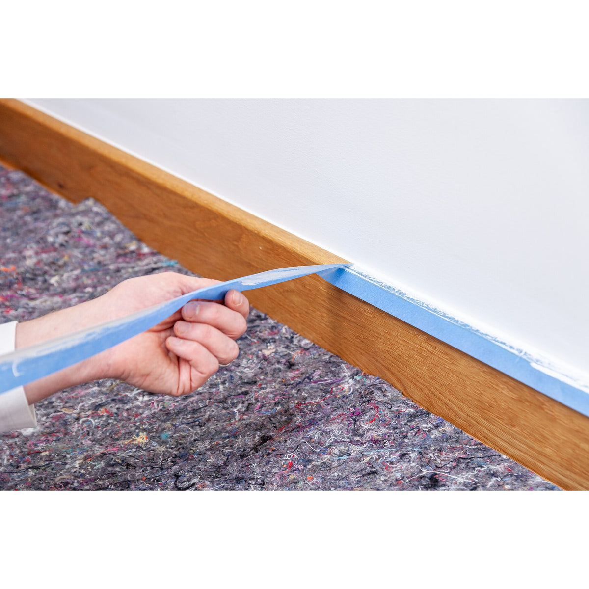 tesa Professional 4460 2in1 Präzisionskrepp Malerband, 25 m x 30 mm – Anwendung