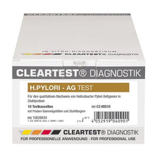 Cleartest Pylori AG, realizat din scaun