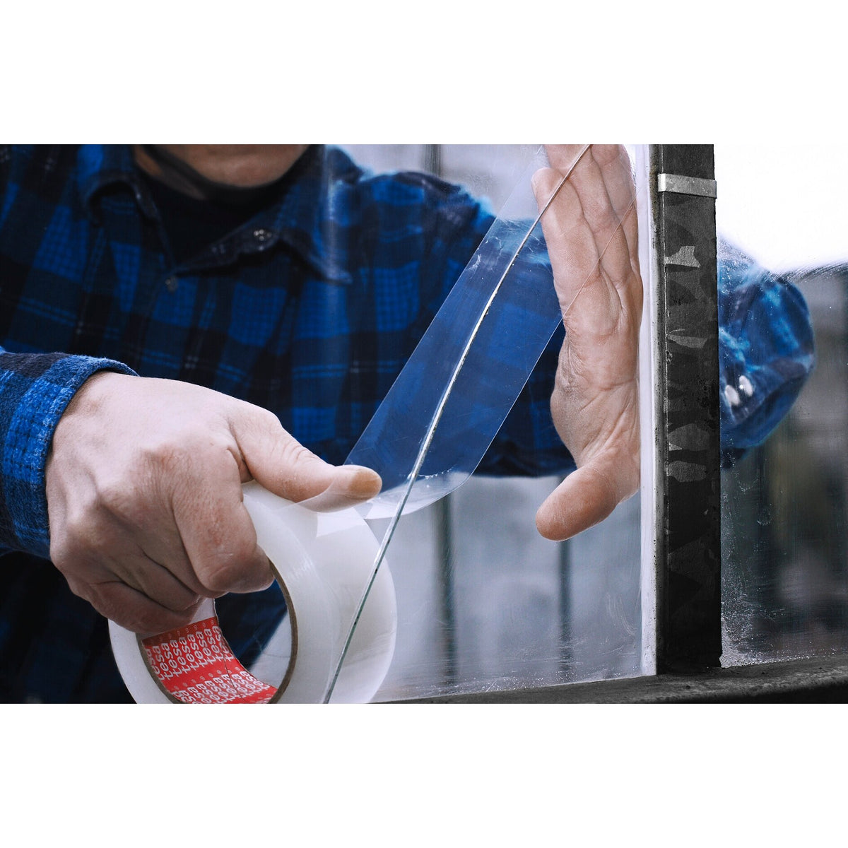 tesa Professional 4668 Folienband transparent – Anwendung
