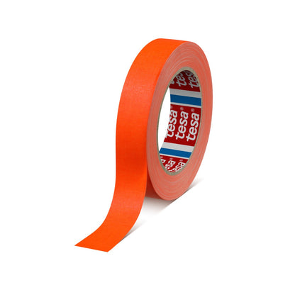 tesaband 4671 neon-orange, 25 m x 25 mm