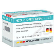 Cleartest HCG-Test de sarcină profesional, pachet: 20 de teste | Pachet (20 de teste)