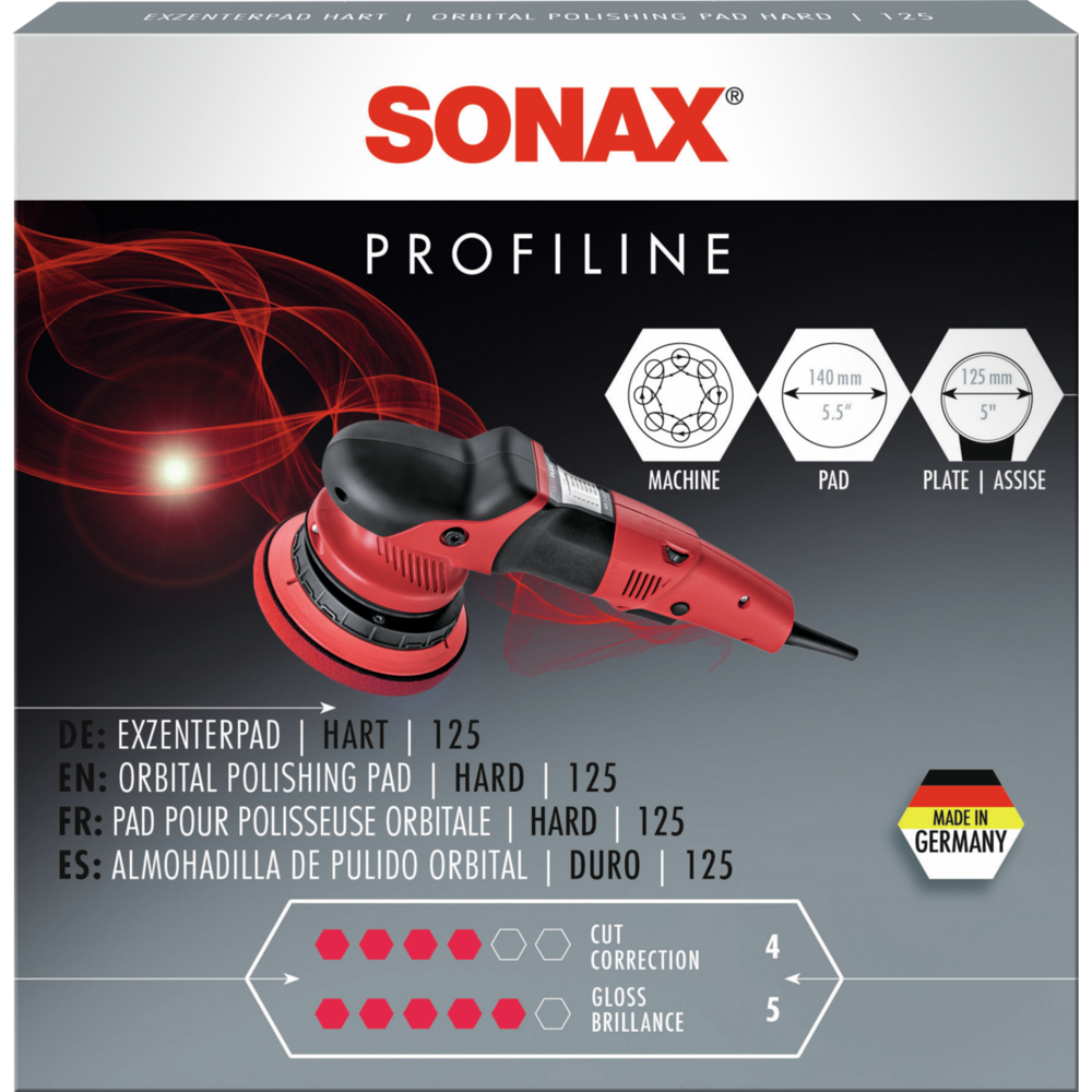 SONAX PROFILINE ExzenterPad hart 125