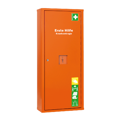ANBAUSAFE Erste-Hilfe-Trage gefüllt orange