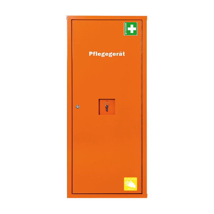 ANBAUSAFE Pflegegerät gefüllt orange