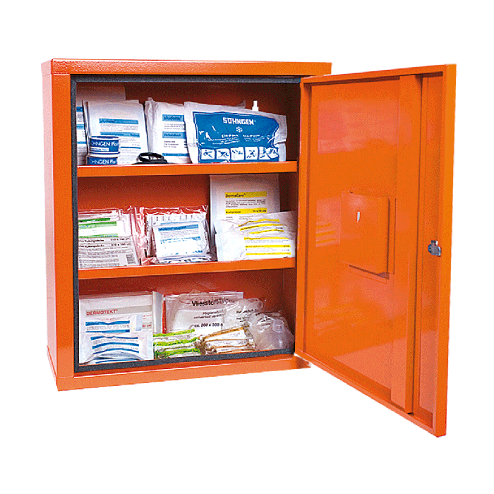 Verbandschrank EUROSAFE Industrie Norm orange