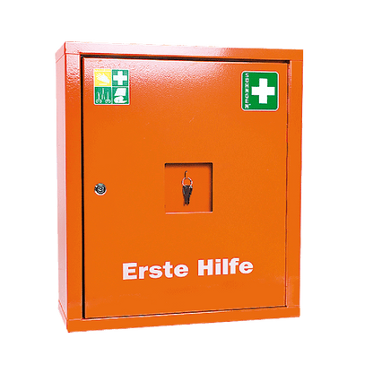 Verbandschrank EUROSAFE Industrie Norm Plus orange