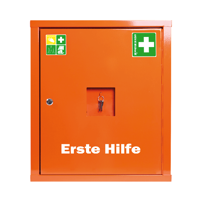 Verbandschrank EUROSAFE leer orange