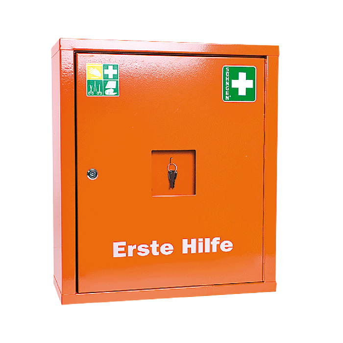 Verbandschrank EUROSAFE leer orange