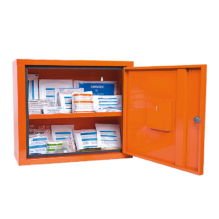 Verbandschrank JUNIORSAFE Norm Plus orange