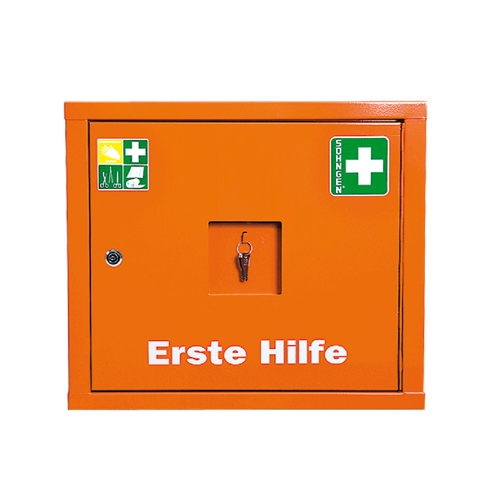 Verbandschrank JUNIORSAFE leer orange