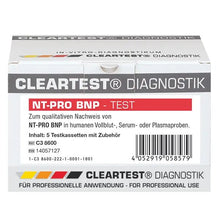 Cleartest NT-Pro BNP* Pachet: 5 teste | Pachet (5 teste)