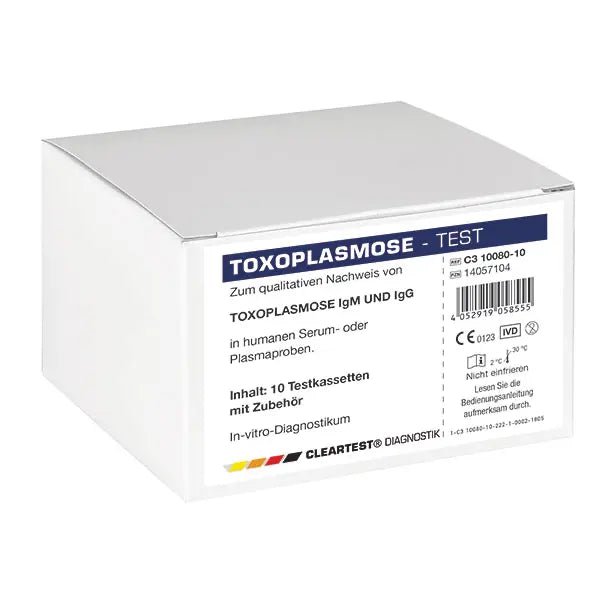 Test clar de toxoplasmoză