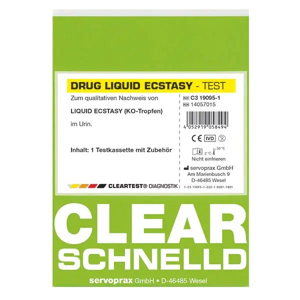 Cel mai clar test de droguri, test individual de extaz lichid | Piesa (1 test)