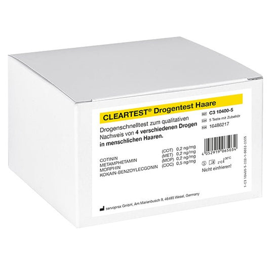 Cel mai clar păr testat de droguri