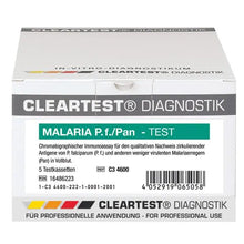 Cleartest Malaria P.f./Pachet Pan: 5 casete de testare | Pachet (5 teste)