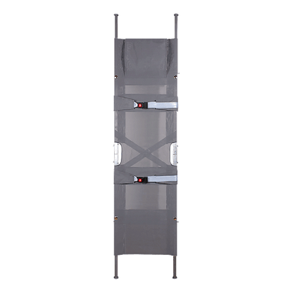 Krankentrage K  2 x klappbar monofiles Gewebe 4 Rollenfüße