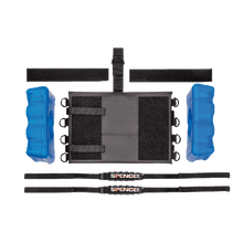 Set de fixare a capului pentru targa Spine-Board Super Blue