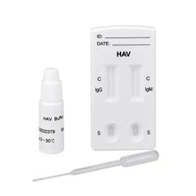 Pachet Cleartest HAV IgG/IgM: 10 teste, inclusiv accesorii | Pachet (10 teste)