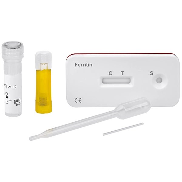 Cleartest Ferritin Pack: 10 casete de testare | Pachet (10 teste)