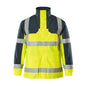 MASCOT® Lungern Parka Multisafe, mare vizibilitate galben/marin