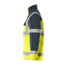 MASCOT® Lungern Parka Multisafe, mare vizibilitate galben/marin