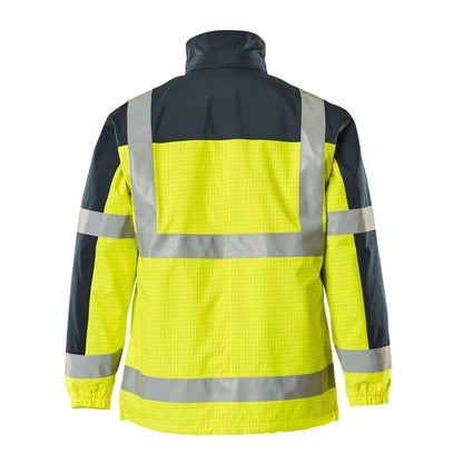 MASCOT® Lungern Parka Multisafe, mare vizibilitate galben/marin