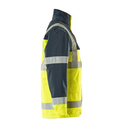 MASCOT® Lungern Parka Multisafe, mare vizibilitate galben/marin