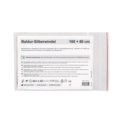 Baldur-Silberwindel 1 m x 80 cm