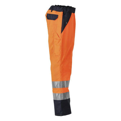 Pantaloni MASCOT® Linz, portocaliu mare vizibilitate/marin