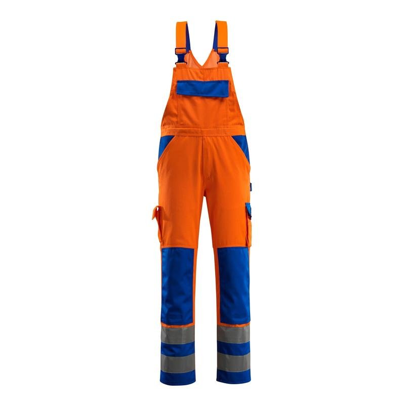 Salopetă MASCOT® Barras, portocaliu mare/albastru granulat