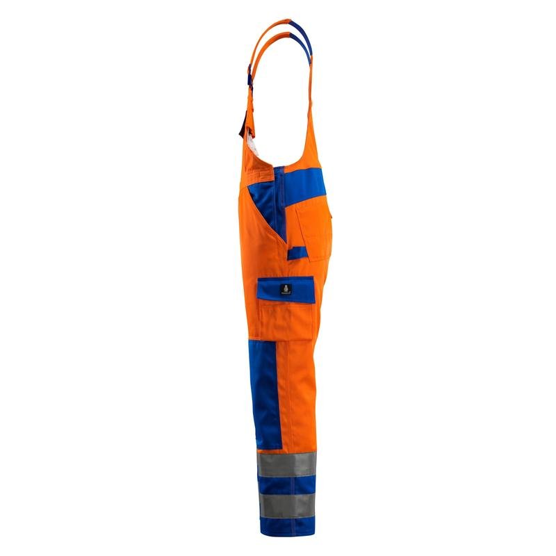 Salopetă MASCOT® Barras, portocaliu mare/albastru granulat