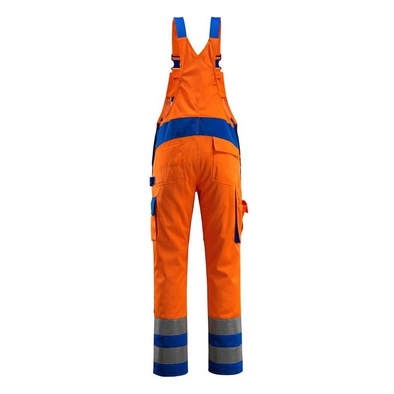 Salopetă MASCOT® Barras, portocaliu mare/albastru granulat