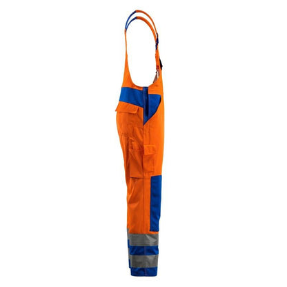 Salopetă MASCOT® Barras, portocaliu mare/albastru granulat