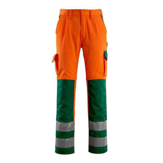 Pantaloni MASCOT® Olinda, portocaliu/verde hi-vis