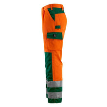 Pantaloni MASCOT® Olinda, portocaliu/verde hi-vis