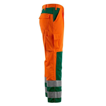 Pantaloni MASCOT® Olinda, portocaliu/verde hi-vis