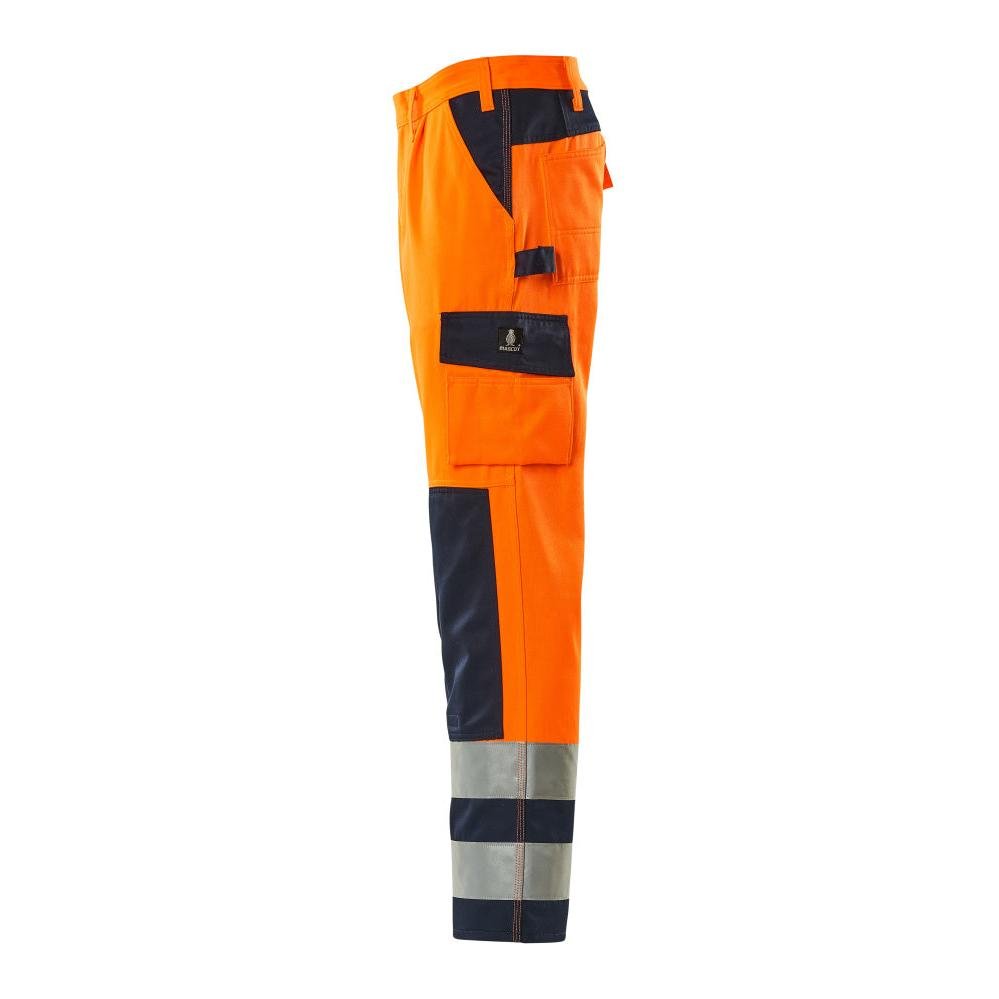 Pantaloni MASCOT® Olinda, portocaliu mare vizibilitate/marin