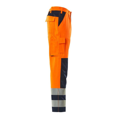 Pantaloni MASCOT® Olinda, portocaliu mare vizibilitate/marin