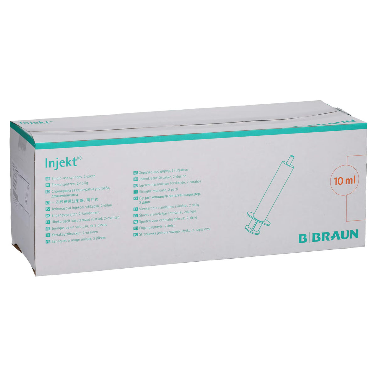 Injekt Solo seringă, 10ml Luer-conexiune, excentrică | Pachet (100 bucăți) 