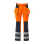 Pantaloni de artizan MASCOT® Almas, portocaliu/bleumarin hi-vis