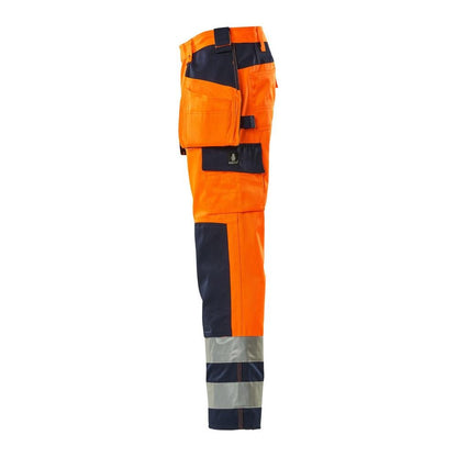 Pantaloni de artizan MASCOT® Almas, portocaliu/bleumarin hi-vis