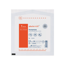 Compresă aluderm® individuală 10 x 10 cm