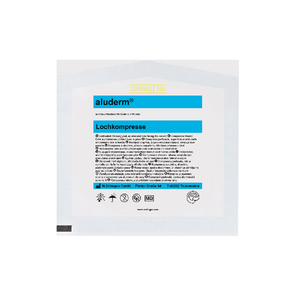 aluderm® Lochkompresse CH 08-30 6 x 7 cm