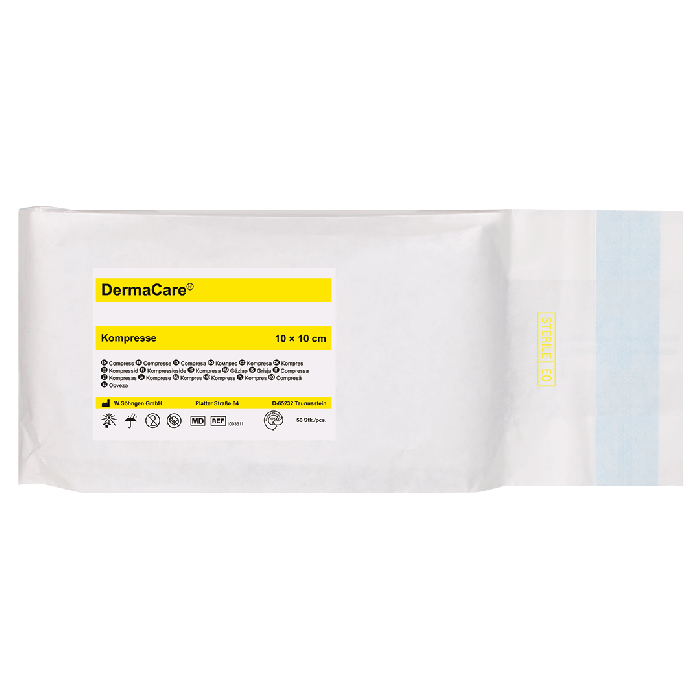 DermaCare® Kompressen 10 x 10 cm 50 Stück in Steriltüte