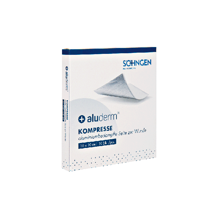 aluderm® Kompresse 10x10 cm Verpackungseinheit 10 St.
