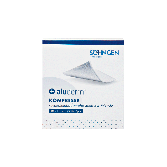 aluderm® Kompresse Verpackungseinheit 25 St. 10 x 10 cm