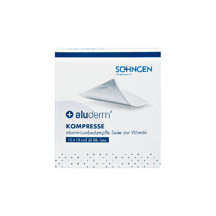 aluderm® Kompresse Verpackungseinheit 25 St. 10 x 15 cm